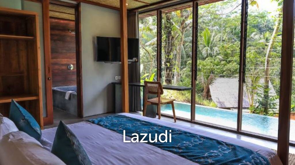 Brand new valley river view development in Ubud