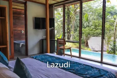 Brand new valley river view development in Ubud