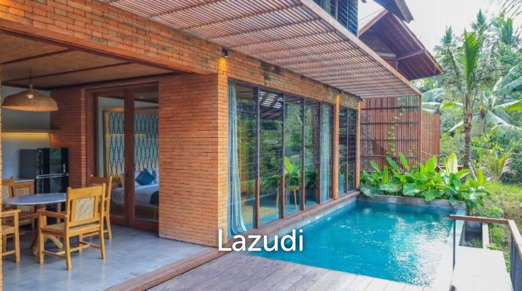 Brand new valley river view development in Ubud