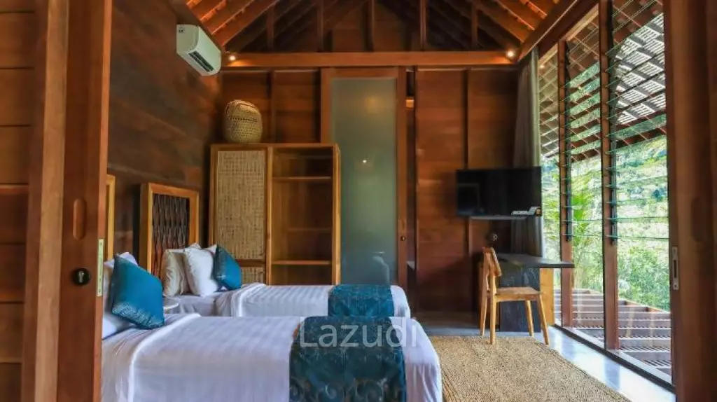 Brand new valley river view development in Ubud