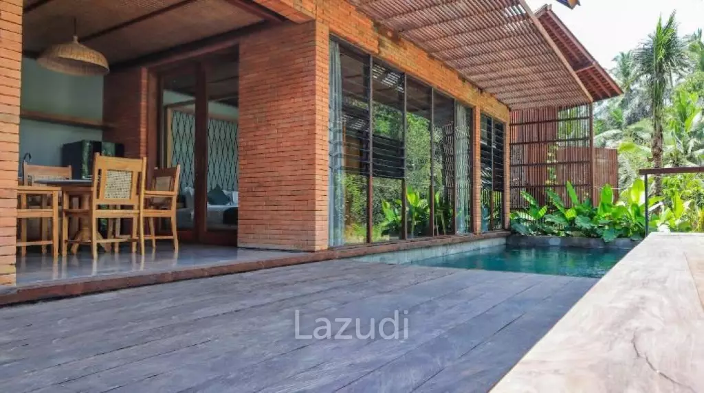 Brand new valley river view development in Ubud