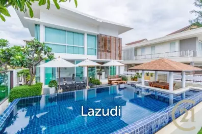 VIMANLAY : Beachfront Luxury 3 Bed Pool Villa For Sale.