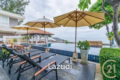 VIMANLAY : Beachfront Luxury 3 Bed Pool Villa For Sale.