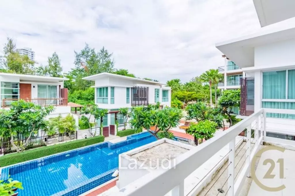 VIMANLAY : Beachfront Luxury 3 Bed Pool Villa For Sale.