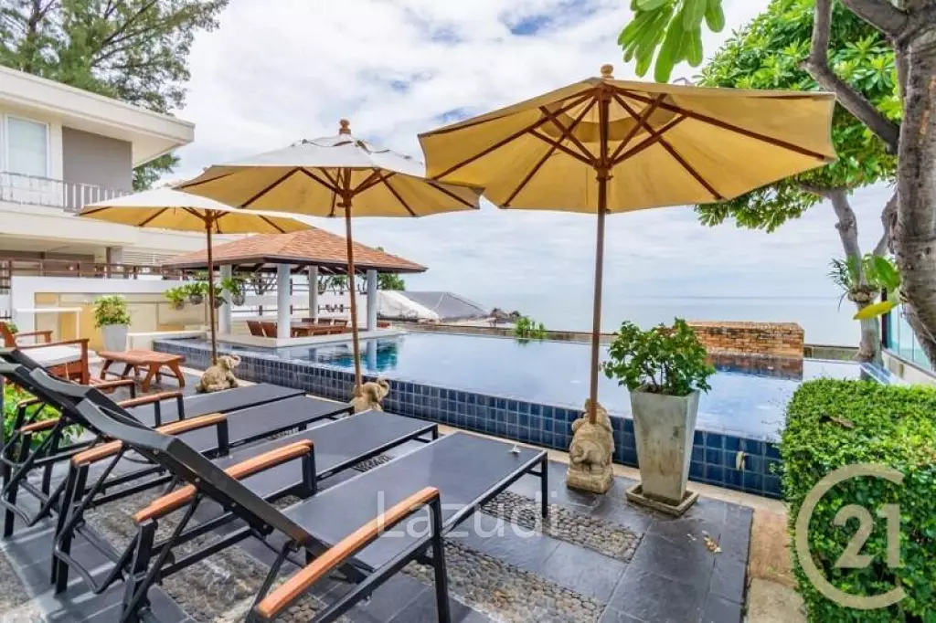 VIMANLAY : Beachfront Luxury 3 Bed Pool Villa For Sale.