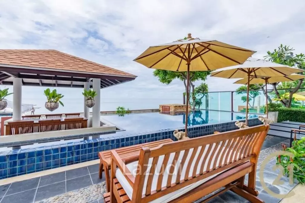 VIMANLAY : Beachfront Luxury 3 Bed Pool Villa For Sale.