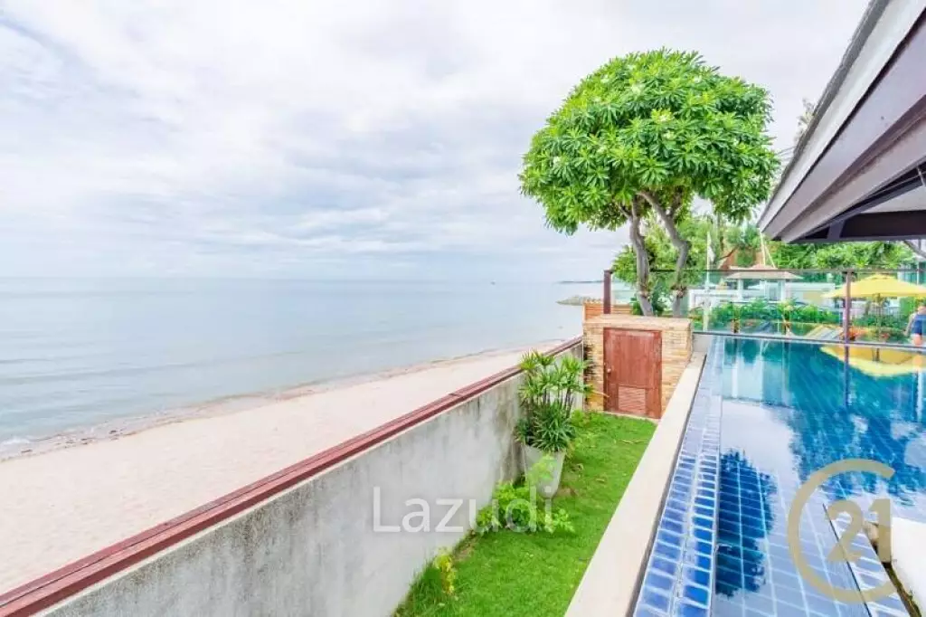 VIMANLAY : Beachfront Luxury 3 Bed Pool Villa For Sale.