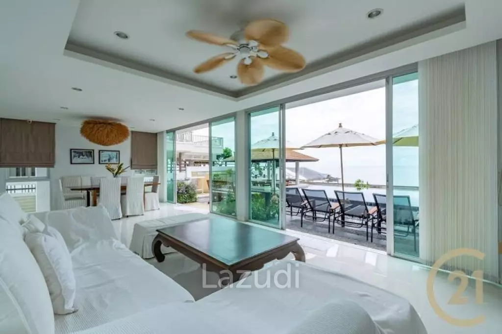 VIMANLAY : Beachfront Luxury 3 Bed Pool Villa For Sale.
