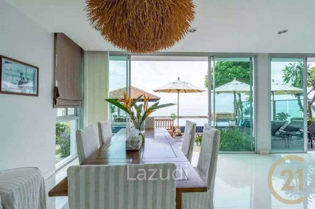 VIMANLAY : Beachfront Luxury 3 Bed Pool Villa For Sale.