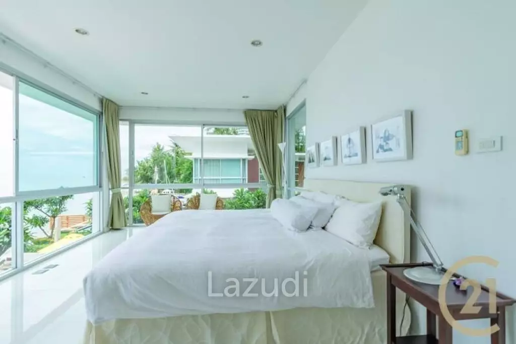 VIMANLAY : Beachfront Luxury 3 Bed Pool Villa For Sale.