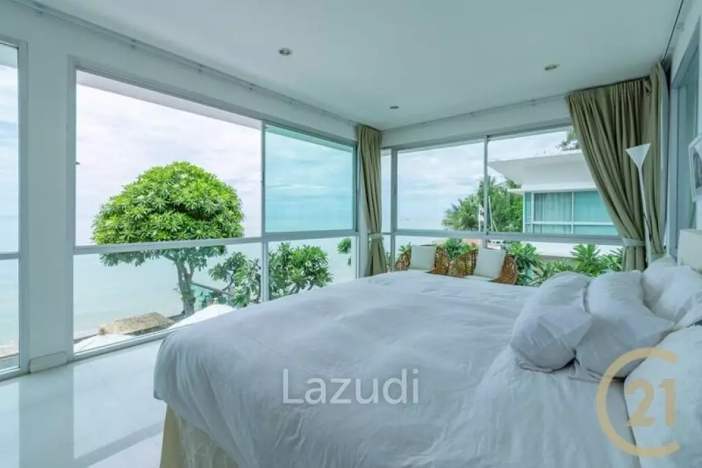 VIMANLAY : Beachfront Luxury 3 Bed Pool Villa For Sale.