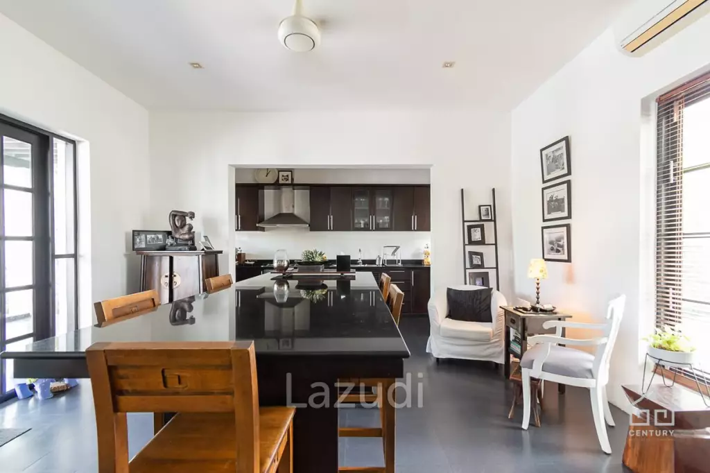 PALM HILLS : 2 Storey house with 6 Bed Bali Style  in big land plot