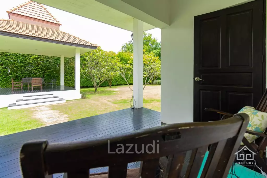 PALM HILLS : 2 Storey house with 6 Bed Bali Style  in big land plot