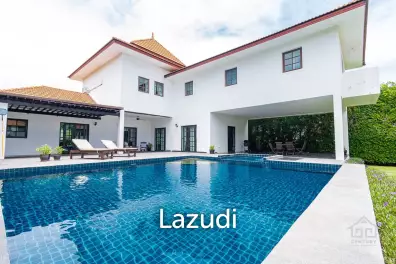 PALM HILLS : 2 Storey house with 6 Bed Bali Style  in big land plot