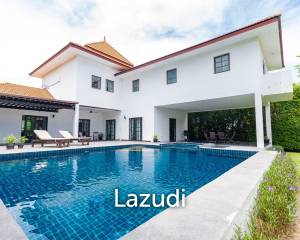 PALM HILLS : 2 Storey house with 6 Bed Bali Style  in big land plot