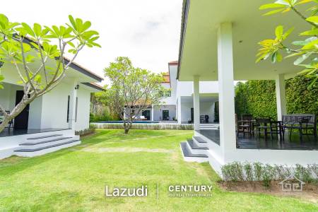 PALM HILLS : 2 Storey house with 6 Bed Bali Style  in big land plot