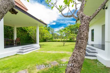 PALM HILLS : 2 Storey house with 6 Bed Bali Style  in big land plot