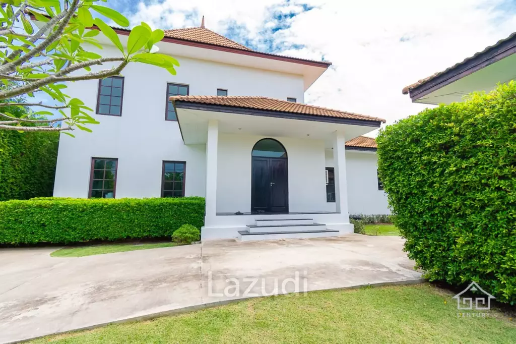 PALM HILLS : 2 Storey house with 6 Bed Bali Style  in big land plot