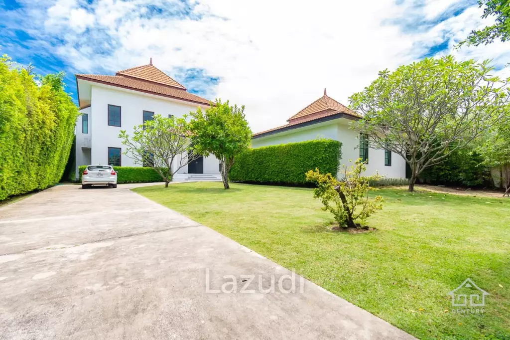 PALM HILLS : 2 Storey house with 6 Bed Bali Style  in big land plot