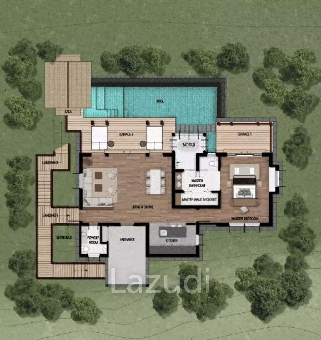 3 Bed Pool Villa Amatara Residences Rayong