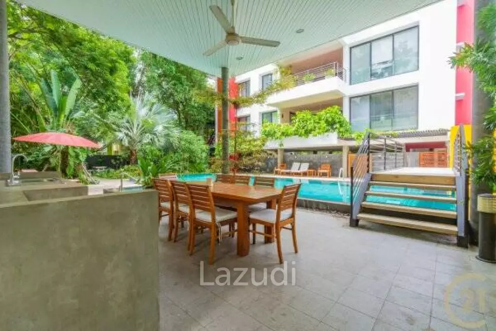 CASADAENG : Beautiful 2 Bed 3rd Floor Corner unit with Pool View near the Beach