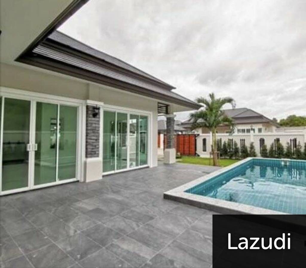 HUA HIN GRAND HILLS : Brand New 2 Bed Pool villa on nice corner plot