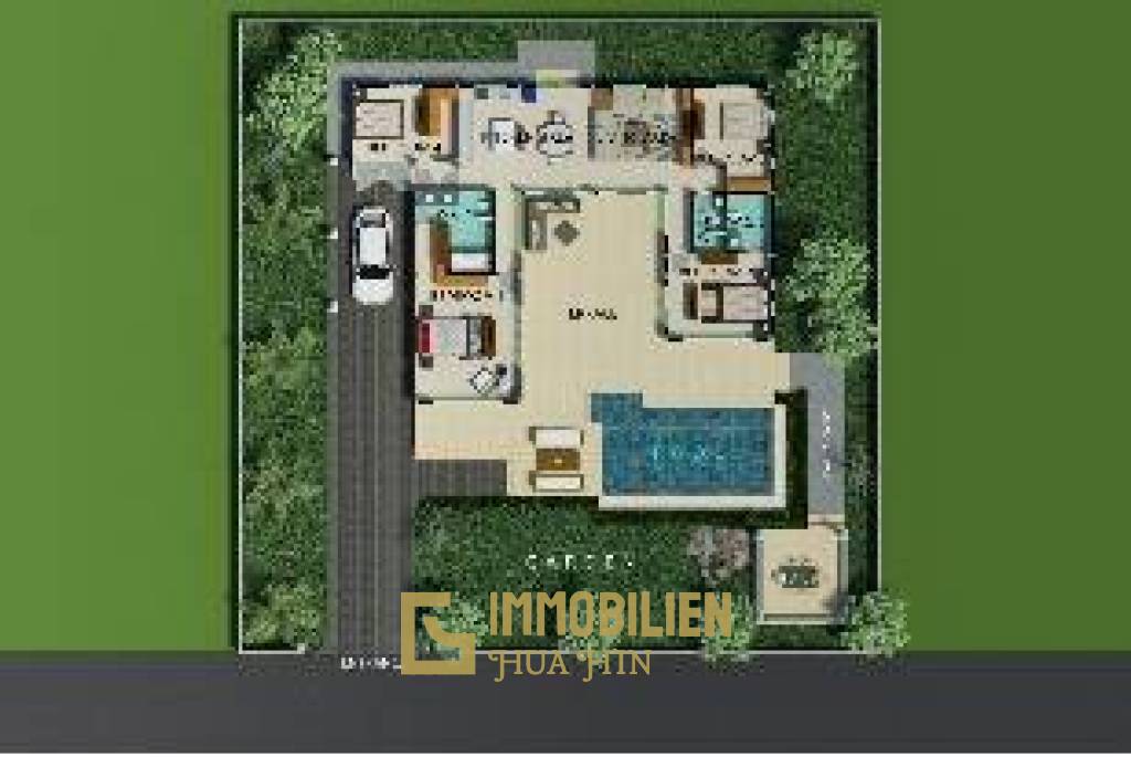 4 Bed 3 Bath 360.50 SQ.M White Beach Villa