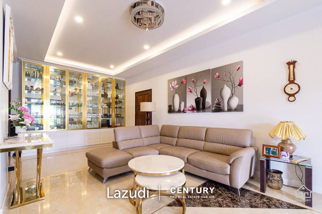 WHITE LOTUS 1 : Luxurious 2 Storey villa with 5 Bed near town