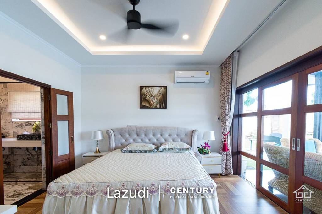 WHITE LOTUS 1 : Luxurious 2 Storey villa with 5 Bed near town