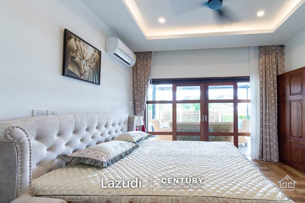 WHITE LOTUS 1 : Luxurious 2 Storey villa with 5 Bed near town