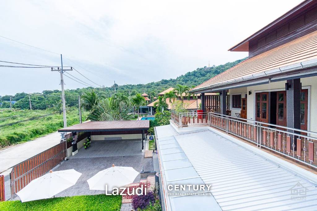 WHITE LOTUS 1 : Luxurious 2 Storey villa with 5 Bed near town