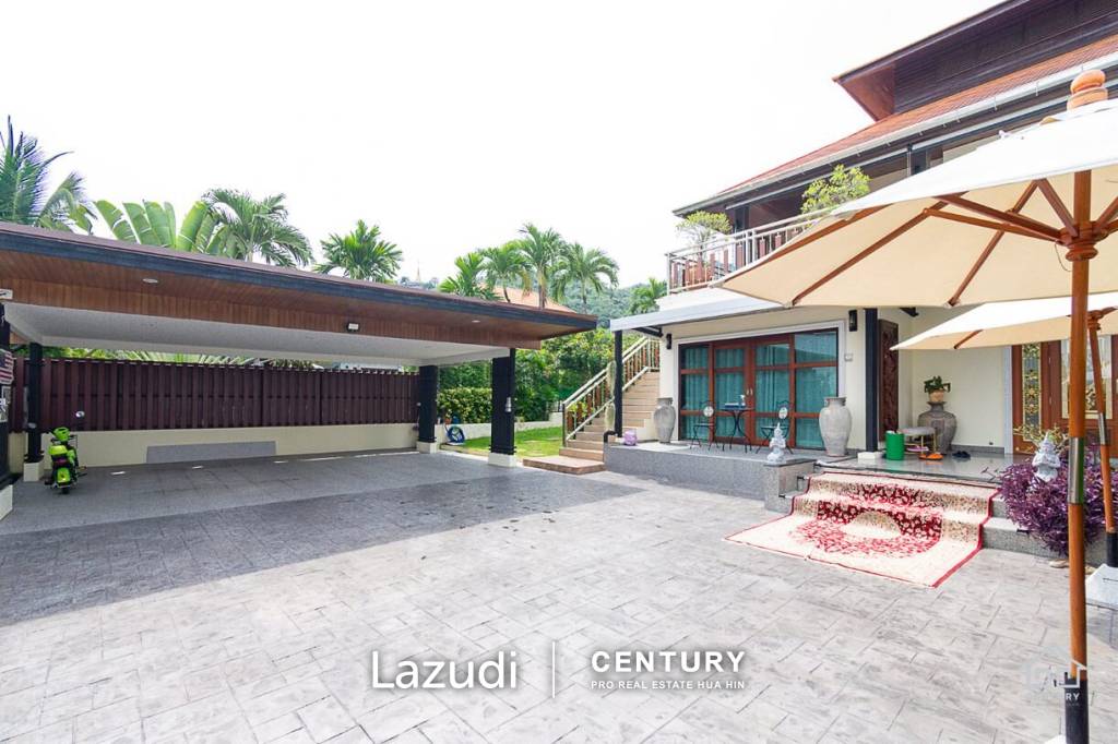 WHITE LOTUS 1 : Luxurious 2 Storey villa with 5 Bed near town