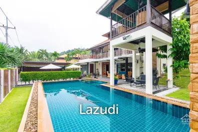 WHITE LOTUS 1 : Luxurious 2 Storey villa with 5 Bed near town