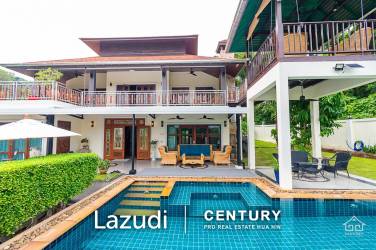 WHITE LOTUS 1 : Luxurious 2 Storey villa with 5 Bed near town