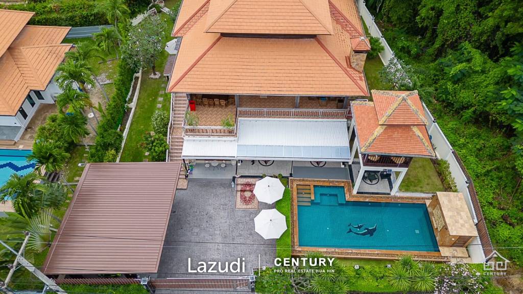 WHITE LOTUS 1 : Luxurious 2 Storey villa with 5 Bed near town