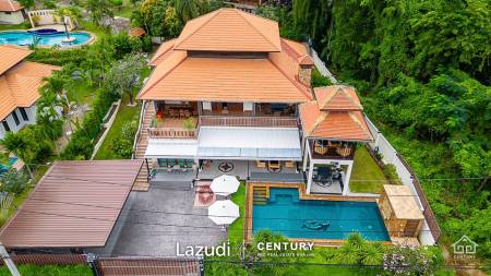 WHITE LOTUS 1 : Luxurious 2 Storey villa with 5 Bed near town