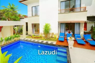 5 Bedroom Freehold Villa fully furnished in Petitenget Badung Bali