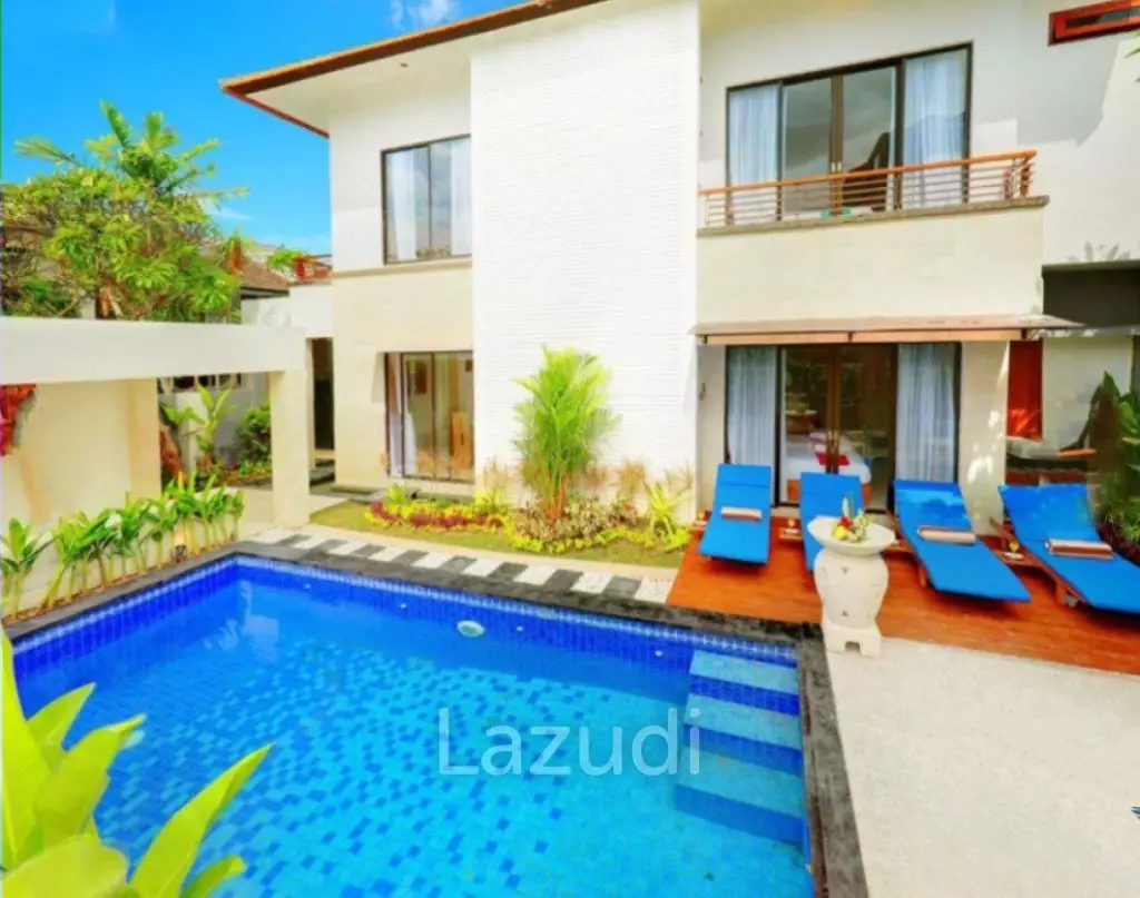 5 Bedroom Freehold Villa fully furnished in Petitenget Badung Bali