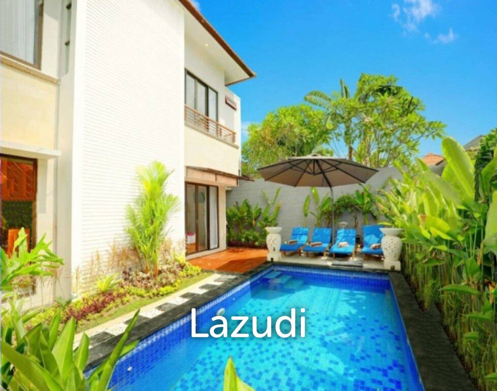 5 Bedroom Freehold Villa fully furnished in Petitenget Badung Bali