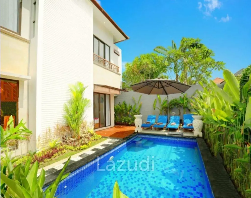 5 Bedroom Freehold Villa fully furnished in Petitenget Badung Bali