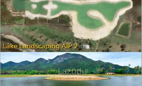 25 rai beautifully landscaped land by Dolphin Bay