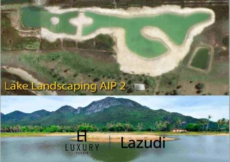 25 rai beautifully landscaped land by Dolphin Bay