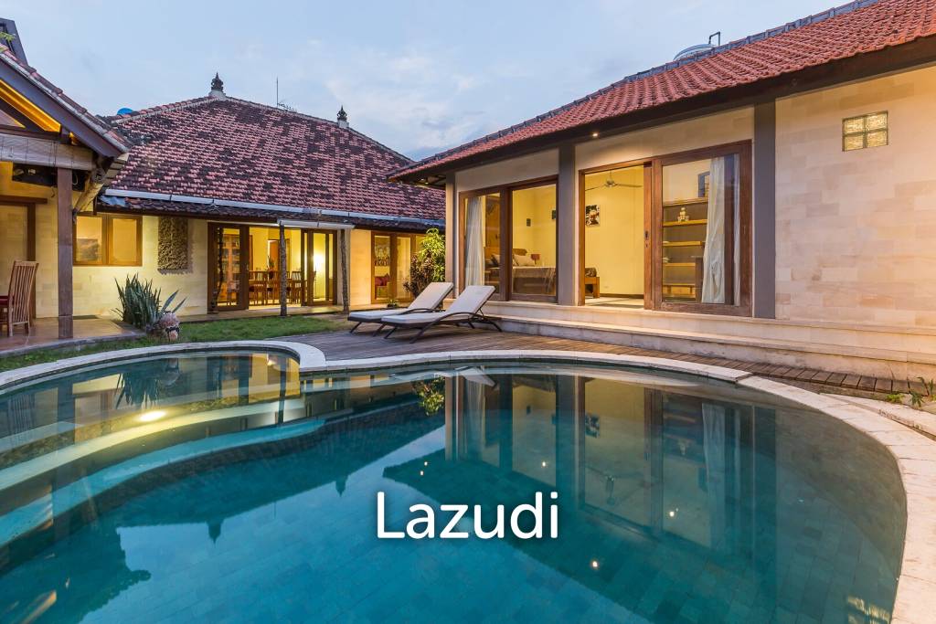 Great Freehold Villa in Kerobokan fully furnished 4 bedrooms
