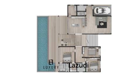 719 metro cuadrado 4 ` 3 Baño Villa de Venta