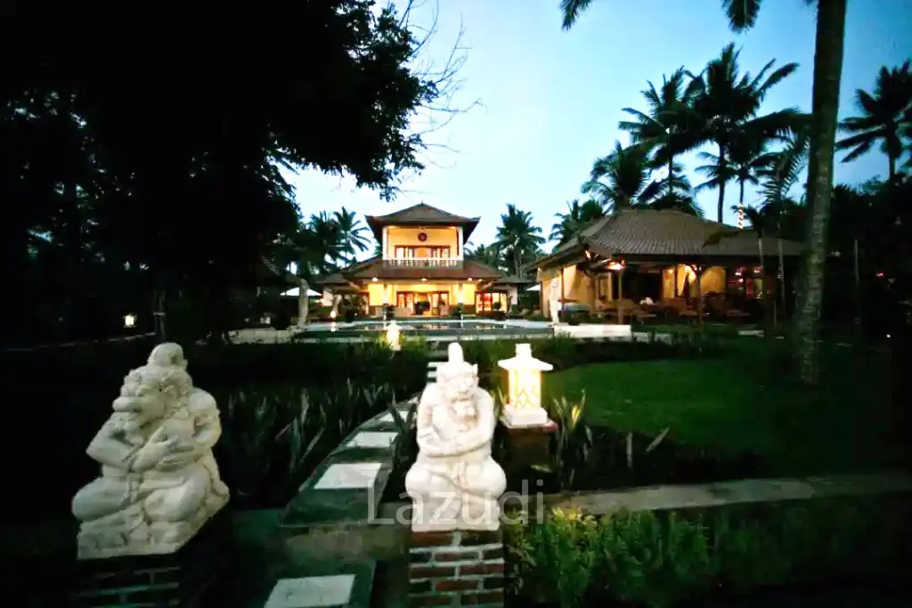 Stunning Bali Yoga Retreat Sunset Estate Beach Front Balian Bali