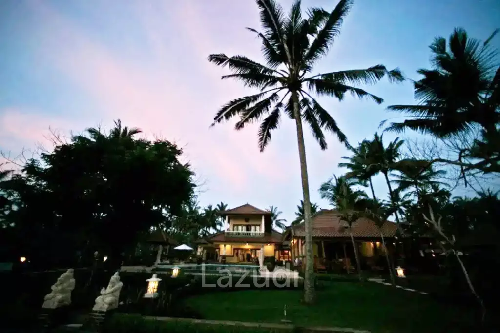 Stunning Bali Yoga Retreat Sunset Estate Beach Front Balian Bali