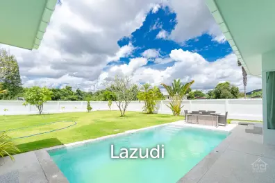 Great Value 3 Bed Pool Villa with large land plot