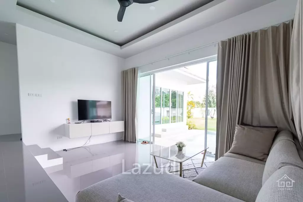 Great Value 3 Bed Pool Villa with large land plot