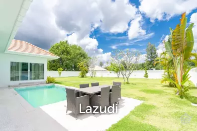 Great Value 3 Bed Pool Villa with large land plot