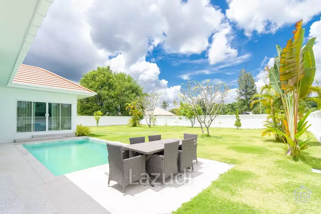 Great Value 3 Bed Pool Villa with large land plot